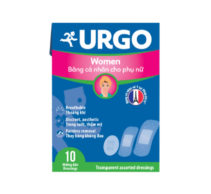 URGO WOMEN – BĂNG CÁ NHÂN DÀNH CHO PHỤ NỮ