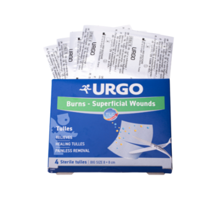 Urgo Burns Superficial Wounds 8cm x 8cm